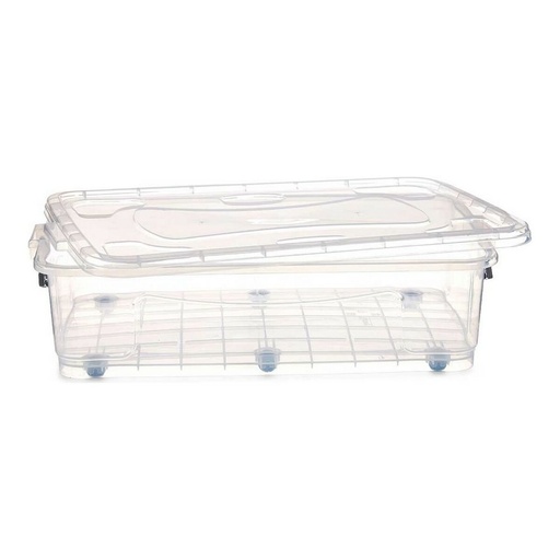 Caja de Almacenaje Kipit Plástico 40 L Con ruedas (Reacondicionado D)
