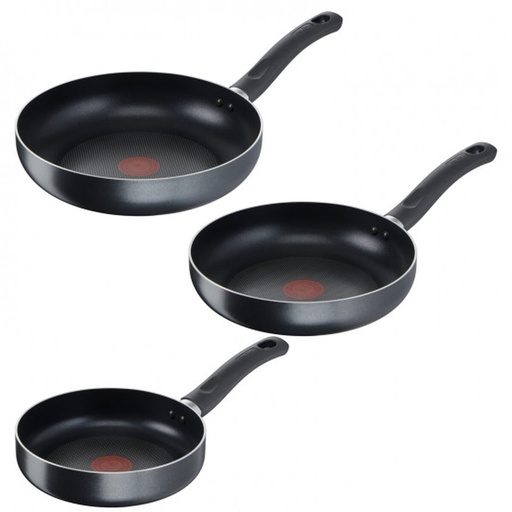 Sartén Tefal EASY COOK 3UDS Blanco Aluminio Ø 24 cm Ø 20 cm Ø 26 cm 3 Piezas (Reacondicionado C)