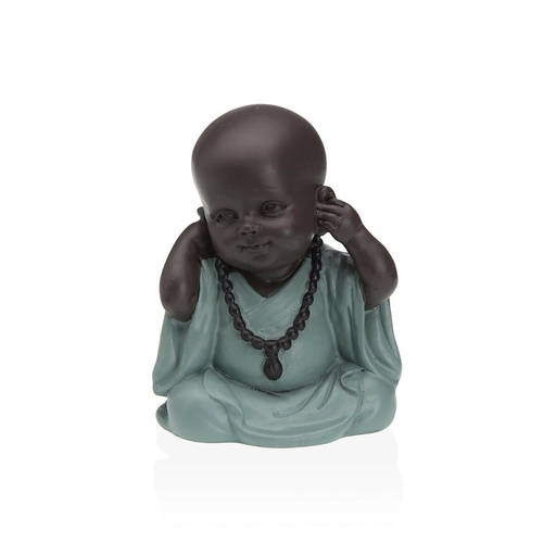 Figura Decorativa Versa Buda 6,5 x 10 x 8,5 cm