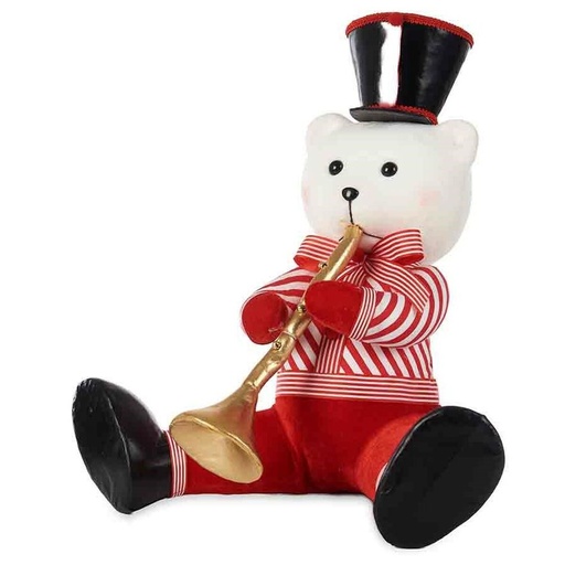Figura Decorativa Krist+ Oso Trompeta