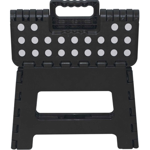 Taburete Step Marbueno Negro 26 x 33 x 27 cm Plegable