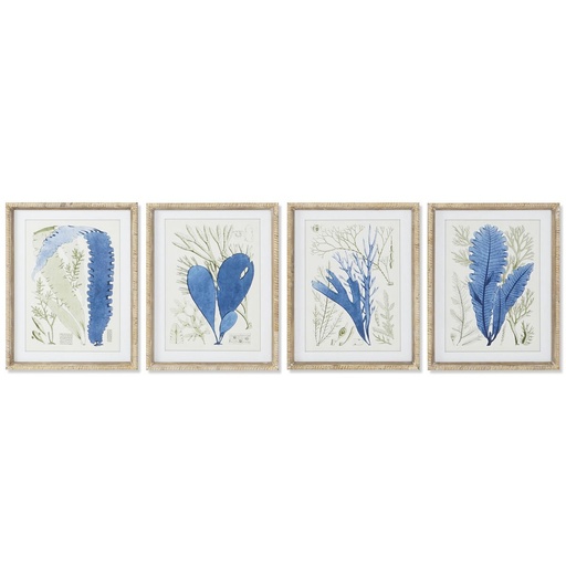 Cuadro Home ESPRIT Cristal Abeto 35 x 2,5 x 45 cm