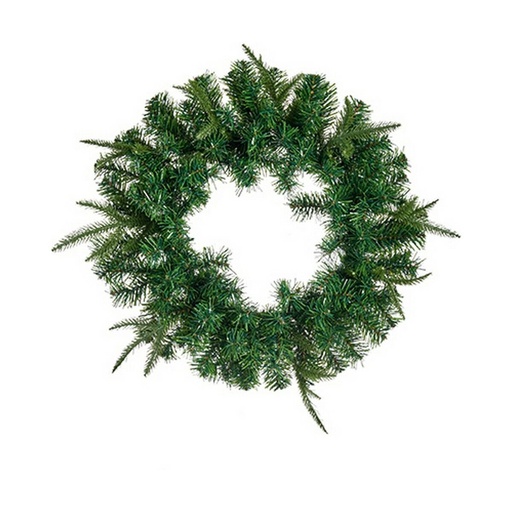 Corona de Navidad Krist+ Verde 45 x 6 x 45 cm