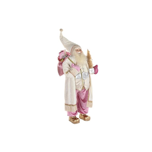Adorno Navideño DKD Home Decor Gris Rosa 60 x 50 x 124 cm