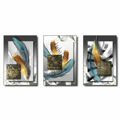 Lienzo DKD Home Decor Poliestireno Lienzo 53 x 3,5 x 73 cm